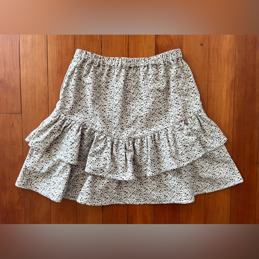 NWOT Madewell Flannel Pull-On Mini Skirt - XS - Picture 3 of 9